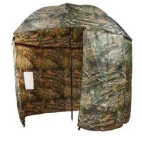   Ernyő - Carp Zoom Umbrella Shelter Camou sátras horgászernyő UV 250cm  (CZ5975)
