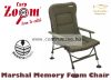 Carp Zoom Marshal Memory Foam Chair  memóriahabos erős fotel 130kg (CZ6345)