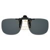 Strike King Polarized Clip-On Sunglasses Gray Mirror előtét napszemüveg (Co-121329)