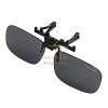 Strike King Polarized Clip-On Sunglasses Gray Mirror előtét napszemüveg (Co-121329)