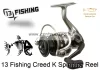 13Fishing Creed K 2000 5,2:1 Spin  Reel 7+1Cs (Crk2000) Pergető Orsó
