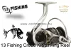 13Fishing Creed K 2000 5,2:1 Spin  Reel 7+1Cs (Crk2000) Pergető Orsó