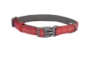 Camon Cubic Red Collar 23-32cm 10mm textil nyakörv  (DC108/A)