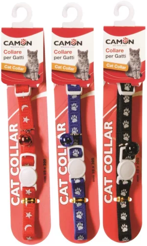 Camon Cat Collare Riflettente Textil nyakörv cicáknak Kék (DG007B)