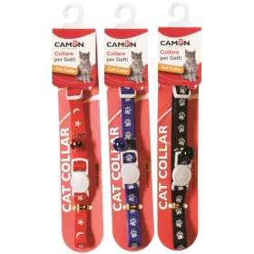   Camon Cat Collare Riflettente Textil nyakörv cicáknak Kék (DG007R)