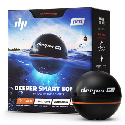 Deeper Smart Sonar Pro Fishfinder halradar (DGAM0-301)