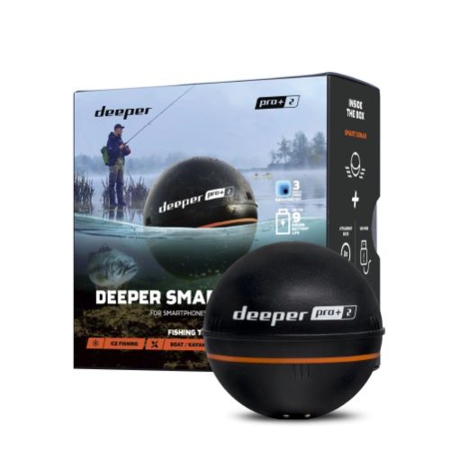 Deeper Smart Sonar Pro+ 2.0 Wifi + GPS Fishfinder halradar (DGAM1-080)