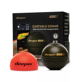   Deeper Sonar Chirp+ 3.0 Fldp-36 halradar + éjszakai fej (DGAM1-951)