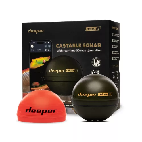 Deeper Sonar Chirp+ 3.0 Fldp-36 halradar + éjszakai fej (DGAM1-951)