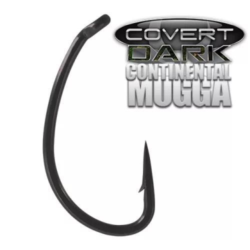 Gardner - Hook - Dark Covert Mugga 12-es micro szakállas pontyos horog 10db (DMH12)
