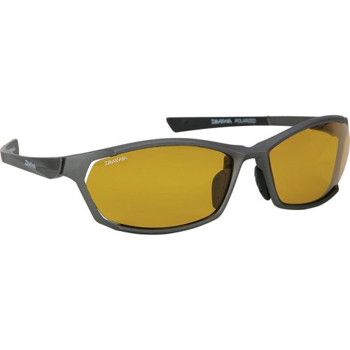 Daiwa Polarized Sunglasses Grey Frame Amb Lens Modell Dpropsg8 -Borostyánszín Lencse (202729)