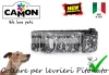 Camon Collare Per Levrieri Pitonato - Agár Nyakörv 42-52Cm (Dc134/F)