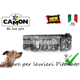   Camon Collare Per Levrieri Pitonato - Agár Nyakörv 42-52Cm (Dc134/F)