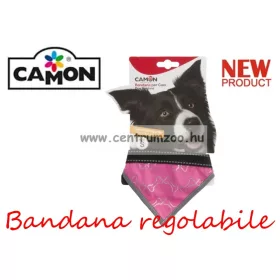  Camon Bandana Regolabile Fluo Rosa - Xs - Kendő Kutyáknak (Dc310/1)