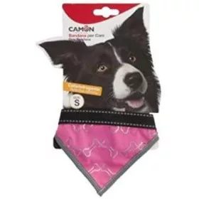   Camon Bandana Regolabile Fluo Rosa - Small - Kendő Kutyáknak (Dc310/2)