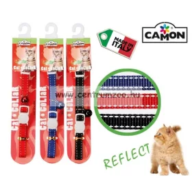   Camon Cat Collare Gatto Nylon Reflex Fényvisszaverő Nyakörv Cicáknak (Dg016)