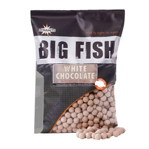 Dynamite Baits Big Fish White Chocolate & Coconut Creme  Bojli  15mm 1,8kg (Dy1501)