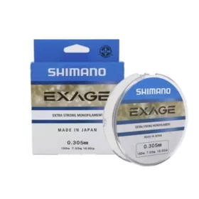   Shimano Mainline Exage 300m 0.225mm 4,4kg Steel grey monofil zsinór (EXG30022)