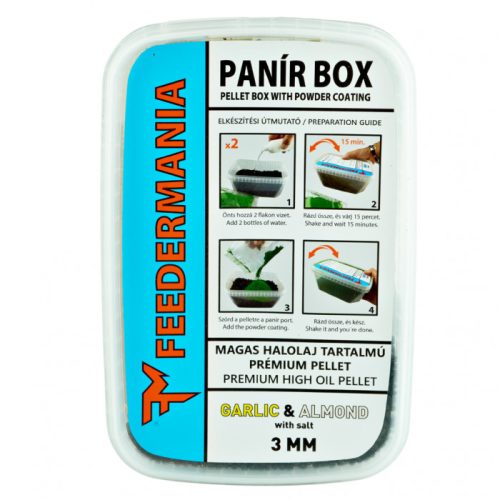 Feedermánia Panír Box 3mm Garlic And Almond (F0158049)