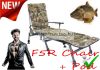 C-Carp F5R Camo Color bővíthető karfás fotel - 135kg