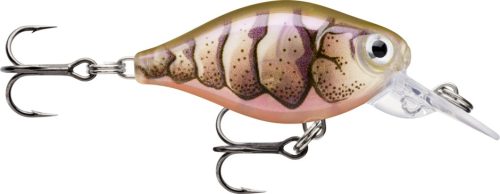 Rapala FNCM03 X-Light Crank Mid Runner 3,5cm 4g wobbler PUPU- Purple Prawn UV színben