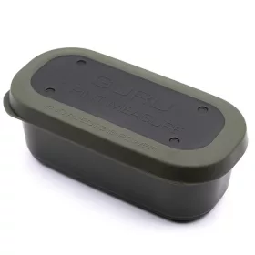   Guru Bait Box Solid LID 1pint Green 0,57l csalitartó doboz (GBB001)