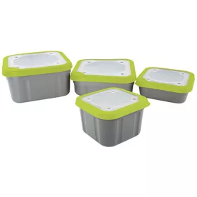   Fox Matrix Bait Boxes Solid Top - 3.3pt 1,86l Solid Top 17x17x9cm (GBT018)