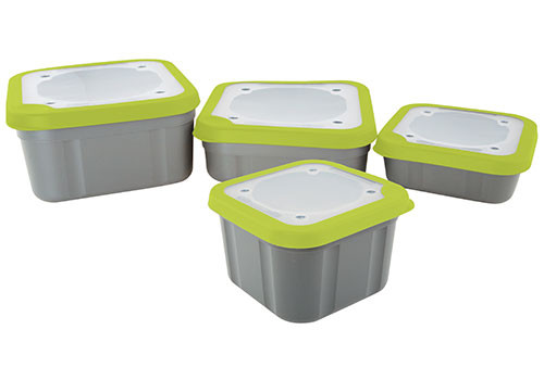 Fox Matrix Bait Boxes Solid Top - 3.3pt 1,86l Solid Top 17x17x9cm (GBT018)