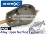 Fox Matrix Alloy Open Method Feeders Small 25g feeder kosár (GFR182)
