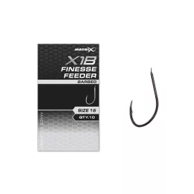   Fox Matrix X1B Finesse Feeder Barbed 12 Hooks szakállas horog 10db (GHK203)