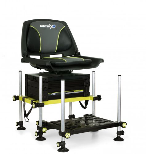 Fox Matrix® F25 Seatbox MKII System Superbox Lime New Edition versenyláda  (GMB178)