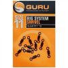 Guru Rig System Swivels Size 11 forgó szett (GS11)