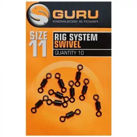 Guru Rig System Swivels Size 11 forgó szett (GS11)