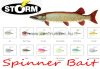 Storm Gomoku Spinnerbait  8cm 11g  csukás villantó (GSB11) szín GS