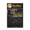 Guru Super XS Size 16  Barbed Eyed  - szakállas horog 16-os méret 10db (GXSEB16)