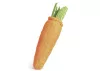 Camon Loofah Carrot Toy répa alakú játék kisrágcsálóknak (H422/B)