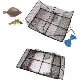   Fishing Master Crab Trap rákcsapda vagy törpeharcsa varsa 2 bejárattal 70x42x20cm (18/2)