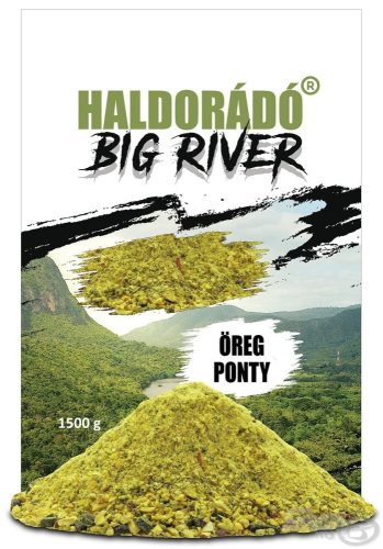 Haldorádó Big River - Öreg Ponty  - Vajsav + Mangó  1,5kg  etetőanyag