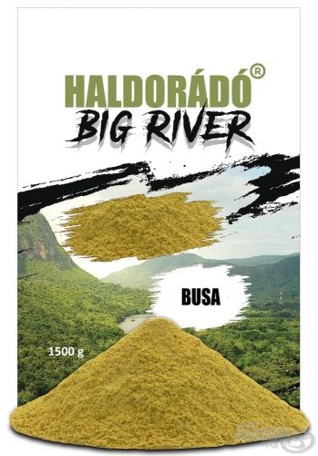Haldorádó Big River - Busa  Menta, édes Sárga 1,5kg etetőanyag