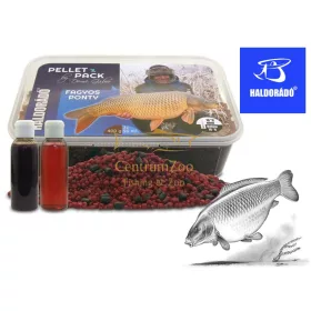  Haldorádó Pellet Pack By Döme Gábor - Fagyos Ponty  400g+50ml+50ml