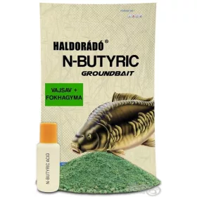   HALDORÁDÓ N-Butyric Groundbait - Vajsav + Fokhagyma 800g+50ml