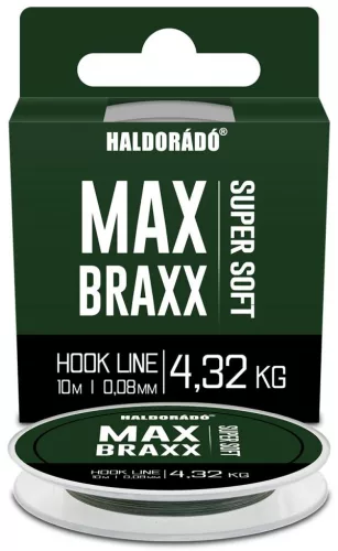 Haldorádó MAX Braxx Super Soft Hook Line 0,08mm 10m előke zsinór (HD36101)