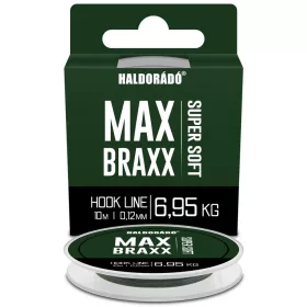   Haldorádó MAX Braxx Super Soft Hook Line 0,12mm 10m előke zsinór (HD36125)