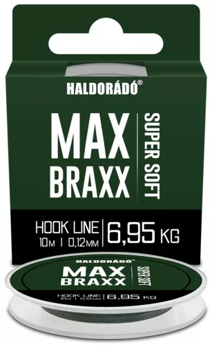 Haldorádó MAX Braxx Super Soft Hook Line 0,12mm 10m előke zsinór (HD36125)