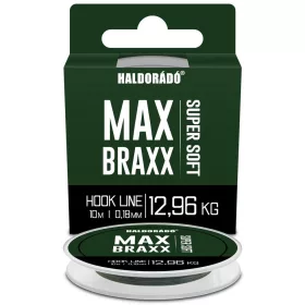   Haldorádó MAX Braxx Super Soft Hook Line 0,18mm 10m előke zsinór (HD36156)