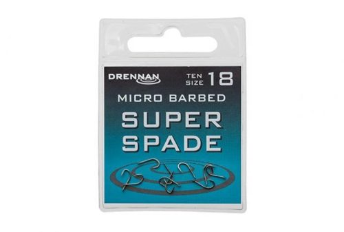 Drennan Super Spade Hook horog 10db - több méretben