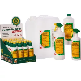   Insecticide 2000 10liter rovarölő (Kullancs, Bolha, Tetü, Atka, Hangya, Légy, Moly)