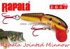 Rapala J07 Jointed Floater Rap 7cm 4g wobbler - P színben