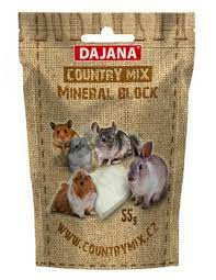 Dajana Country Mix Mineral Block fogkoptató és rágójáték rágcsálóknak 55g (32265)