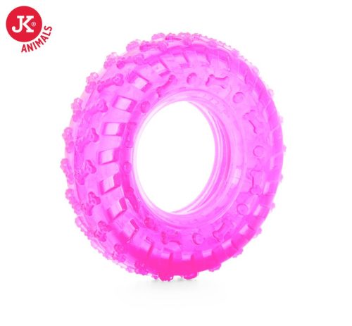 Jk Animals Pink Ring Tartós Gumi Rágcsa És Apport Játék Kutyáknak (45952)
